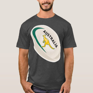Australien Rugby Wallabies Rugby Jersey Australisc T-Shirt