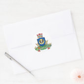 Australien Runder Aufkleber (Umschlag)