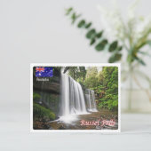 Australien - Russel Falls - Postkarte (Stehend Vorderseite)