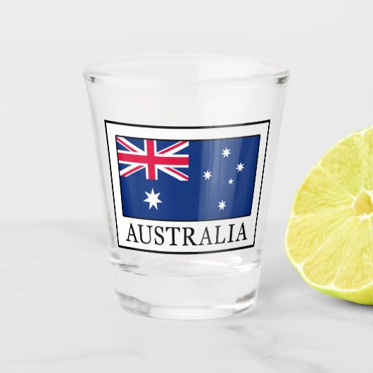 Australien Schnapsglas (Vorderseite)