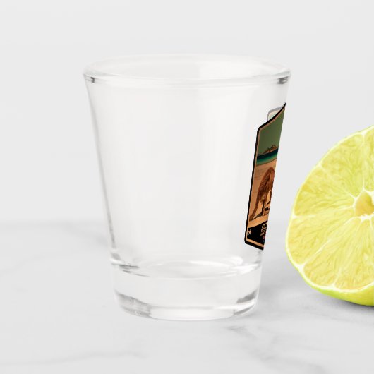 Australien Schnapsglas (Links)