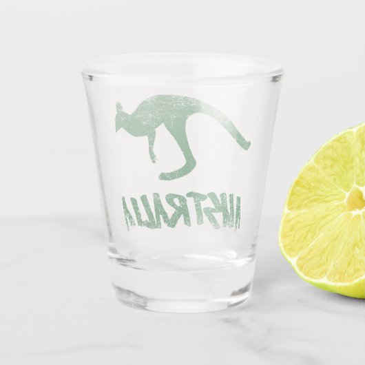 Australien Schnapsglas (Rückseite)