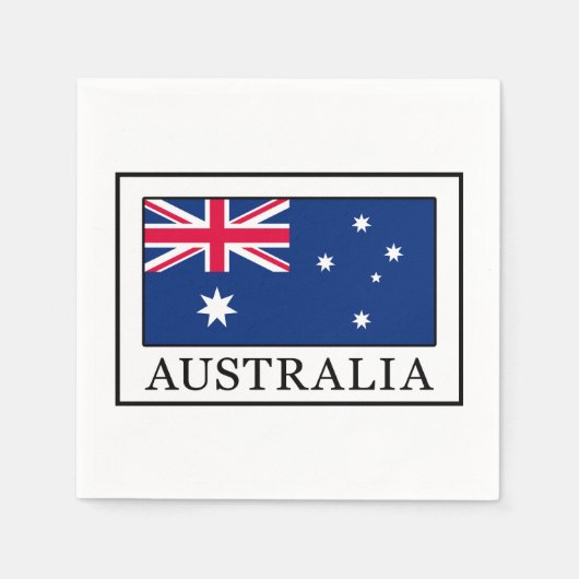 Australien Serviette (Vorderseite)