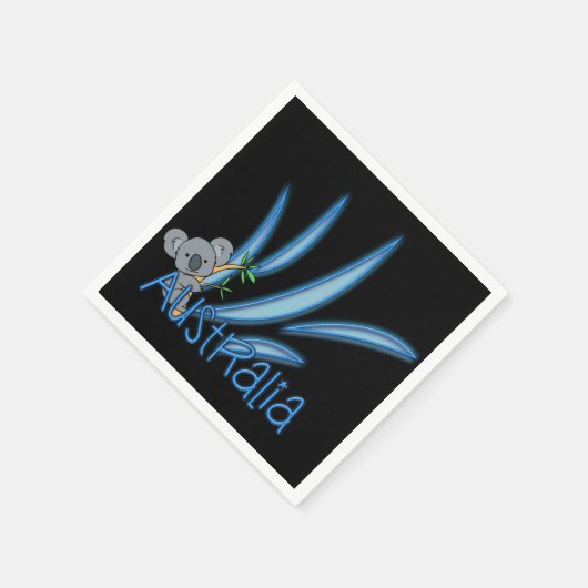 Australien Serviette (Ecke)