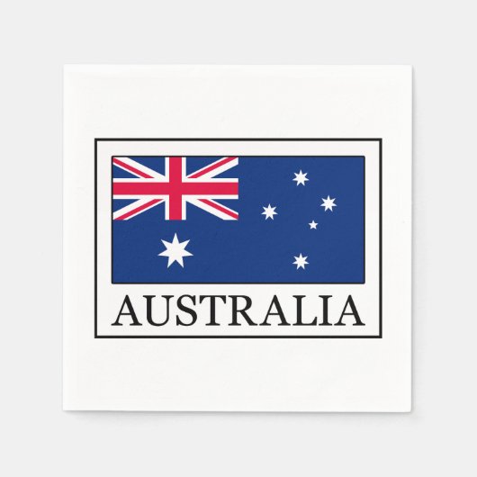 Australien Serviette (Vorderseite)