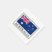 Australien Serviette (Ecke)