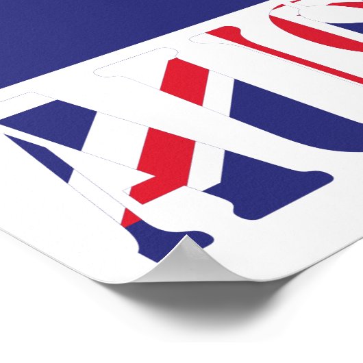 Australien Skyscaape Poster (Ecke)