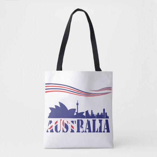 Australien Skyscaape Tasche (Vorderseite)