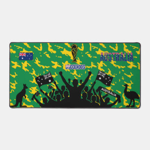 Australien Socceroos Fan National Team Schreibtisc Schreibtischunterlage