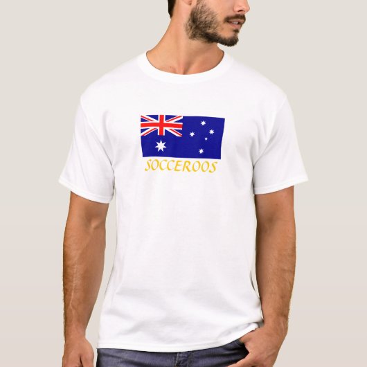 Australien "SOCCEROOS" T-Shirt (Vorderseite)
