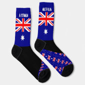 Australien Socken, australische Flaggenfarben / Sp Socken (Rechts)