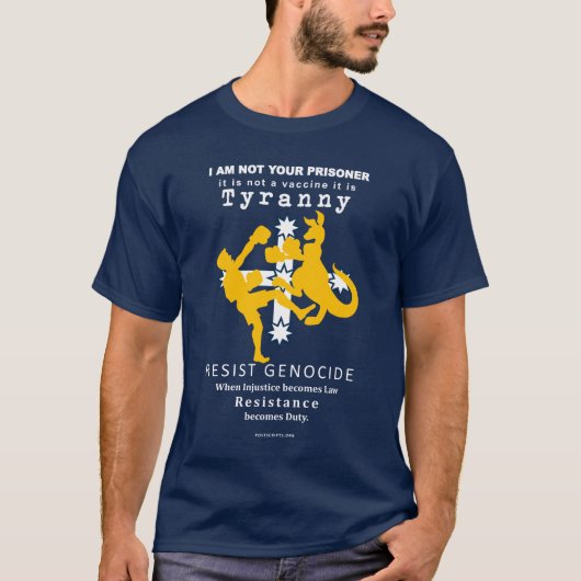 Australien Solidarność-6 T-Shirt (Vorderseite)