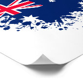 Australien Souvenir Sehenswürdigkeit, Australien F Poster (Ecke)
