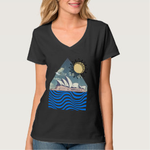Australien Souvenir - Sydney Opera House - Aussie T-Shirt