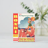 Australien-Spielplatz im Pazifik, Strand von Bondi Postkarte (Stehend Vorderseite)