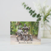 Australien, Steve Irwin, Australien Zoo, Queenslan Postkarte (Stehend Vorderseite)