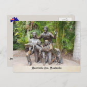 Australien, Steve Irwin, Australien Zoo, Queenslan Postkarte (Vorne/Hinten)