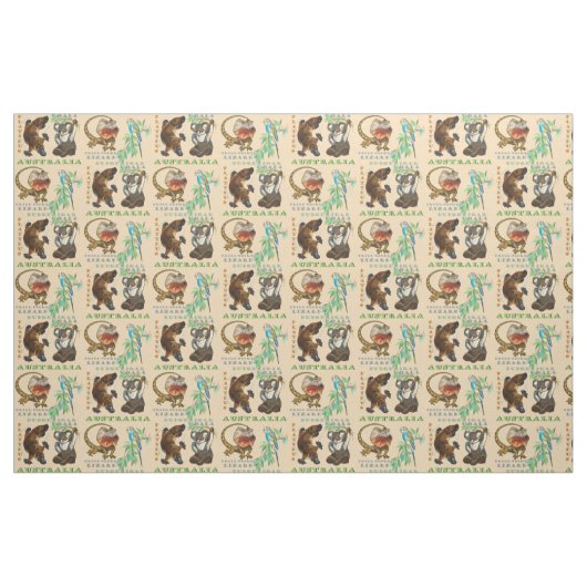 Australien Stoff (Fat Quarter (45,7 x 55,9 cm))