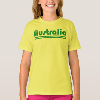 Australien Stolz Retro Australien Flagge Design | T-Shirt