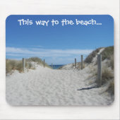 Australien-Strand Mousepad (Vorne)