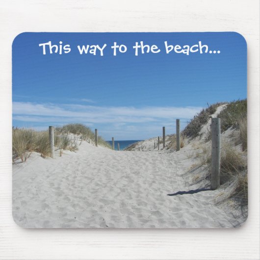 Australien-Strand Mousepad (Vorne)