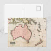 Australien & Südwestpazifik Postkarte (Vorne/Hinten)
