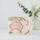 Australien & Südwestpazifik Postkarte (Stehend Vorderseite)