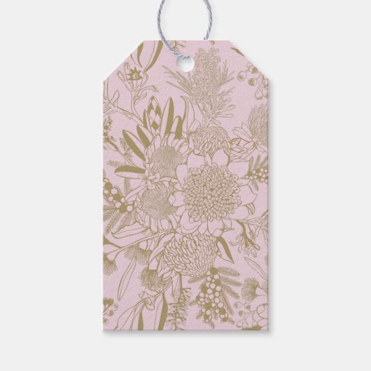 Australien Summer Bush Blooms Geschenkanhänger (Vorderseite)