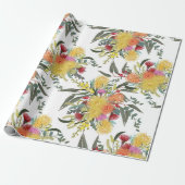 Australien Summer Bush Blooms Geschenkpapier (Ungerollt)