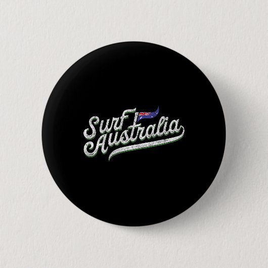 Australien Surfen Surf Australien Vintage Aussie S Button (Vorderseite)