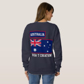 Australien Sweatshirt (Schwarz voll)