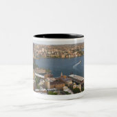 Australien, Sydney, Ansicht über die Felsen u. Zweifarbige Tasse (Mittel)
