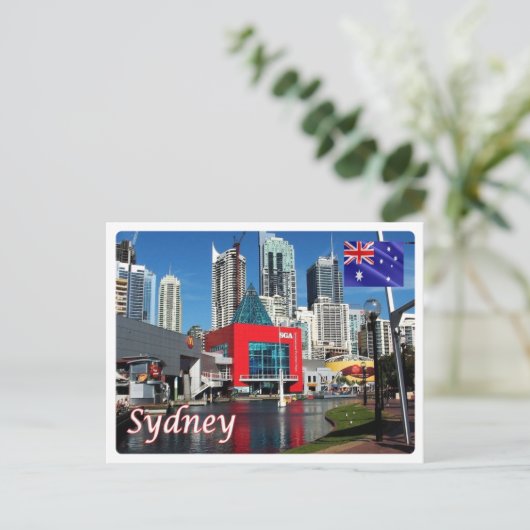 Australien - Sydney - Bezirk - Postkarte (Stehend Vorderseite)