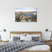 Australien, Sydney, Blick auf die Rocks & Sydney Leinwanddruck (Insitu (Schlafzimmer))