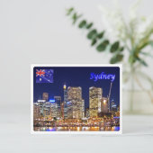 Australien - Sydney - Darling Harbor - Postkarte (Stehend Vorderseite)