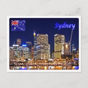 Australien - Sydney - Darling Harbor - Postkarte