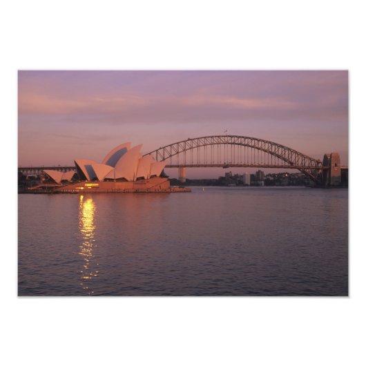 Australien, Sydney, das Opernhaus von Sydney Fotodruck (Vorne)