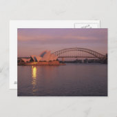 Australien, Sydney, das Opernhaus von Sydney Postkarte (Vorne/Hinten)