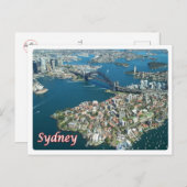 Australien - Sydney - Hafenbrücke - Postkarte (Vorne/Hinten)