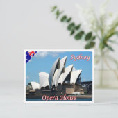 Australien - Sydney - Hafenbrücke - Postkarte (Stehend Vorderseite)