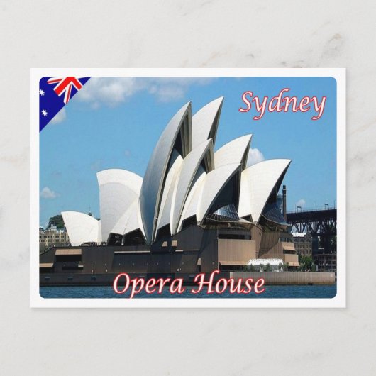 Australien - Sydney - Hafenbrücke - Postkarte (Vorderseite)