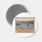 Australien Sydney Harbour Magnet (Vorderseite/Rückseite)