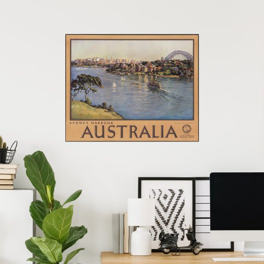 Australien Sydney Harbour Poster (Heimbüro)