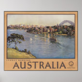 Australien Sydney Harbour Poster (Vorne)