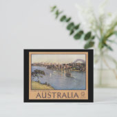 Australien Sydney Harbour Postkarte (Stehend Vorderseite)
