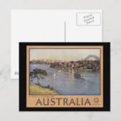 Australien Sydney Harbour Postkarte (Vorne/Hinten)