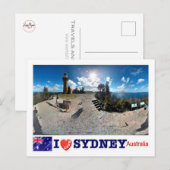 Australien - Sydney - I Liebe - Postkarte (Vorne/Hinten)