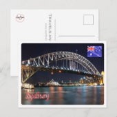 Australien - Sydney - Milsons Point Wharf Postkarte (Vorne/Hinten)