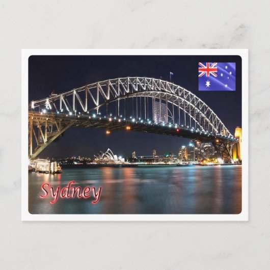 Australien - Sydney - Milsons Point Wharf Postkarte (Vorderseite)
