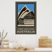 Australien Sydney Opera House Poster (Küche)